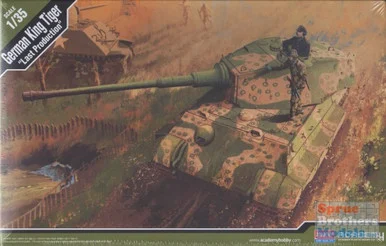 ACA13229 1:35 Academy King Tiger Last Production