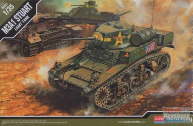 ACA13269 1:35 Academy M3A1 Stuart
