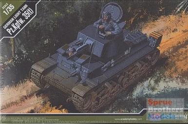 ACA13280 1:35 Academy German Light Tank Pz.Kpfw. 35(t)