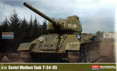 ACA13421 1:72 Academy Soviet Medium Tank T-34/85