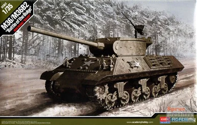 ACA13501 1:35 Academy M36 / M36B2 Jackson "Battle of the Bulge"