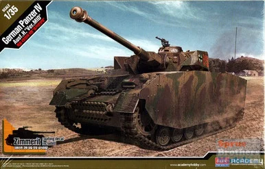 ACA13516 1:35 Academy German Panzer IV Ausf.H Ver.MID