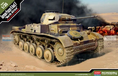 ACA13535 1:35 Academy Panzer II Ausf.F 'North Africa'