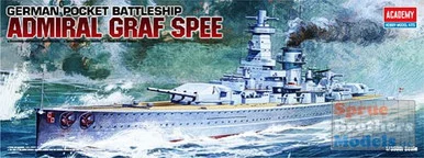 ACA14103 1:350 Academy Admiral Graf Spee German Pocket Battleship #14103