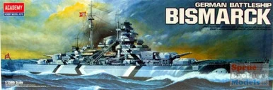 ACA14109 1:350 Academy German Battleship Bismarck