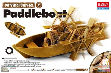 ACA18130 Academy Da Vinci Series: Paddleboat
