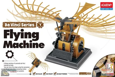 ACA18146 Academy Da Vinci Series: Flying Machine