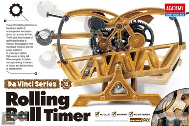 ACA18174 Academy Da Vinci Series: Rolling Ball Timer