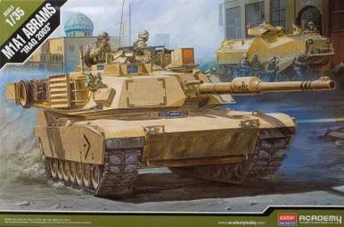 Academy 13202 1/35 M1A1 Abrams US Army Iraq 2003 Tank - Academy Models