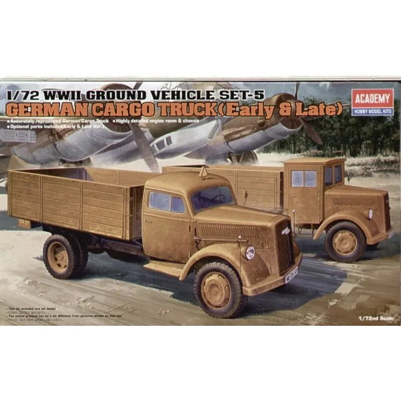 WWII German Cargo Truck Model kit - Academy
