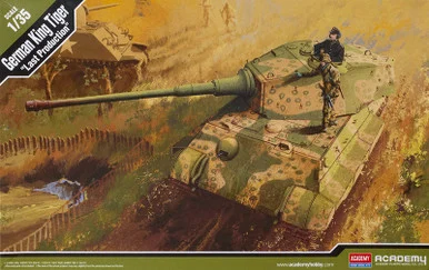 Academy 13229 1/35 King Tiger Last Prod German Tank - Academy Models
