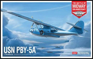 1/72 Academy PBY-5A Battle of Midway USN Plastic Model Kit