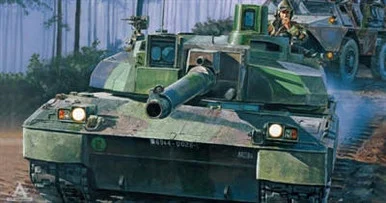 1/72 Academy French Army Char Leclerc Tank