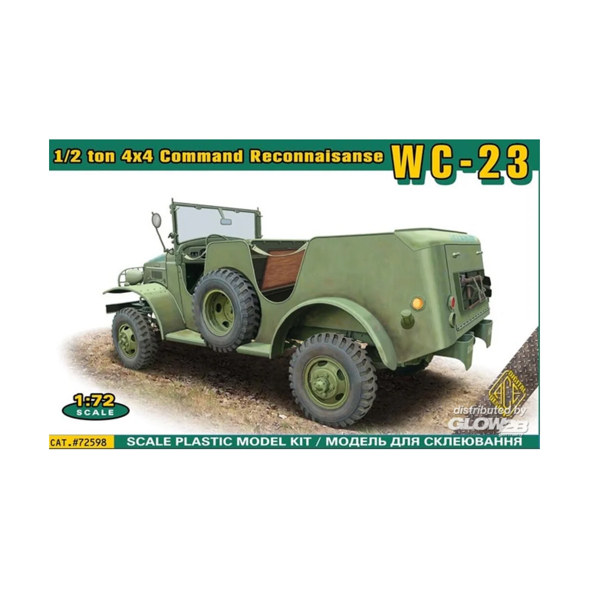WC-23 1/2 ton 4x4 Command Reconnaisanse Model kit