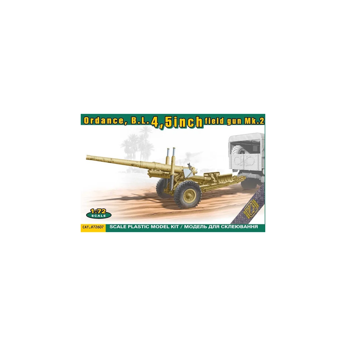 BL 4.5-inch field gun Mk.2 Model kit