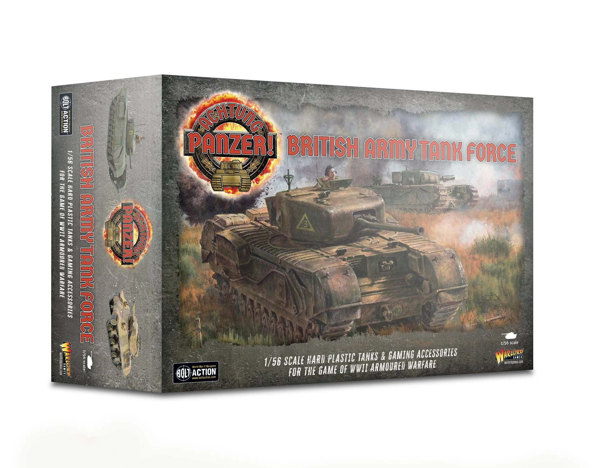 Achtung Panzer! British Army Tank Force - Warlord Games