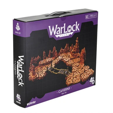 Wizkids 16533 WarLock Tiles: Base Set - Caverns