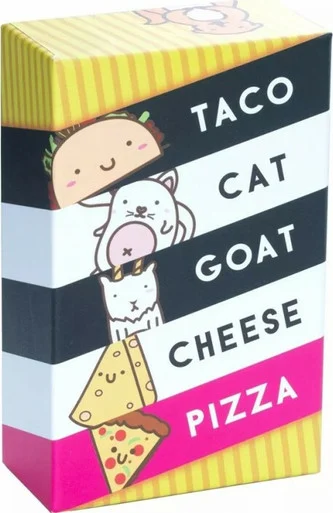 Dolphin Hat Games DHGTCGCP Taco Cat Goat Cheese Pizza