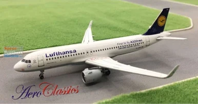 AER002X 1:400 Aeroclassics Baby-Bus Lufthansa A320neo Reg #D-AINA (pre-painted/pre-built)