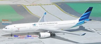 AER0716 1:400 Aeroclassics Bluebox Garuda Indonesia A330-300 Reg #PK-GPY (pre-painted/pre-built)
