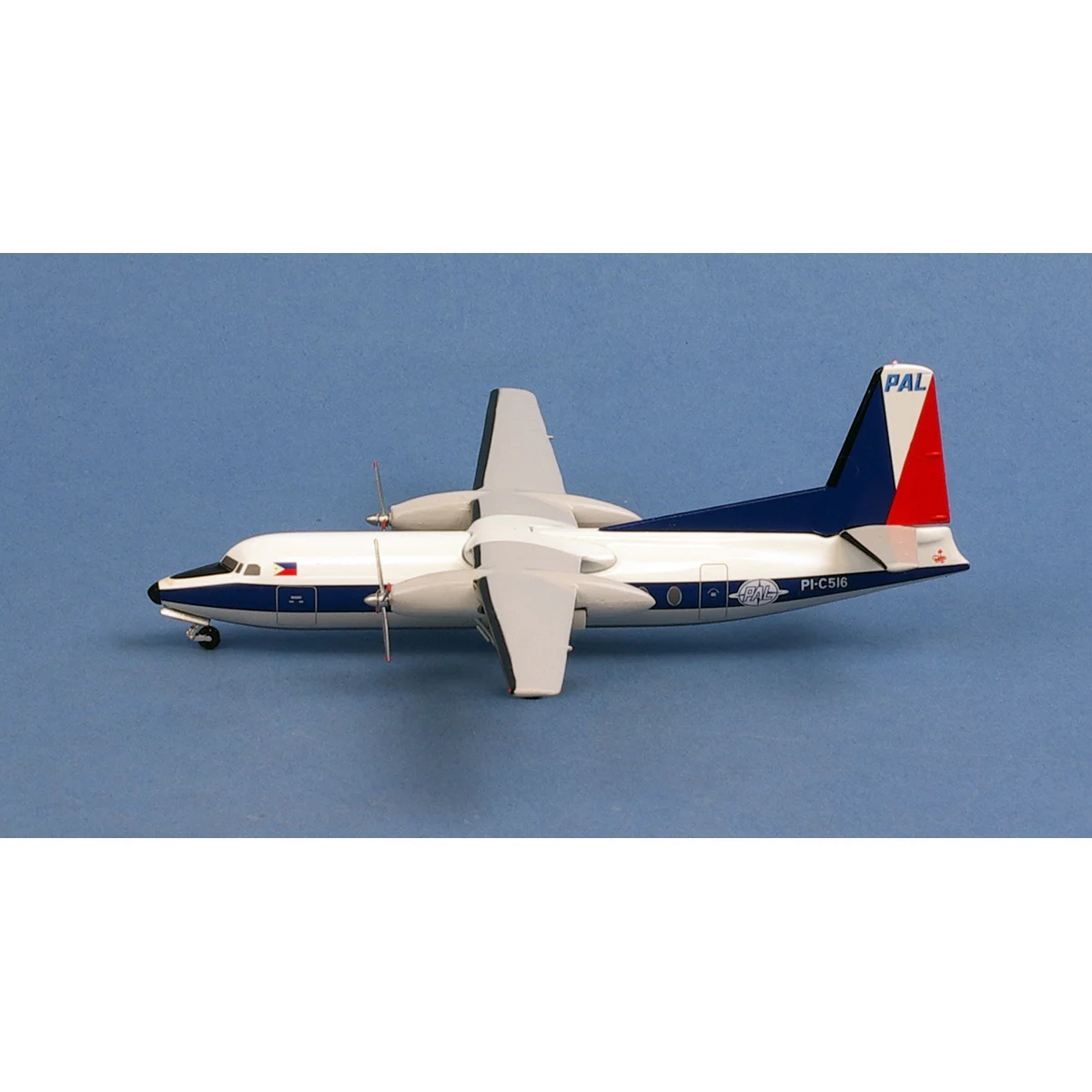 Philippine Airlines Fokker 27 PI-C516 Die cast