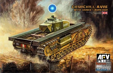 AFV35259 1:35 AFV Club Churchill AVRE with Snake Launcher