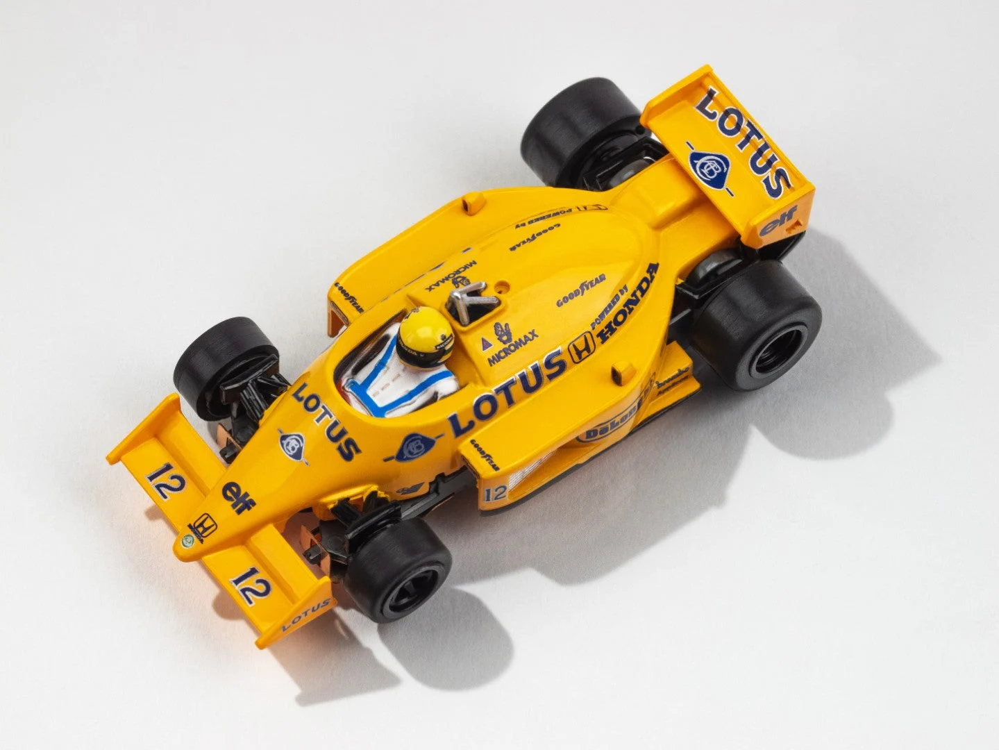 AFX Racing 1987 Lotus 99T Formula One - Ayrton Senna Limited Edition (Yellow/Blue)