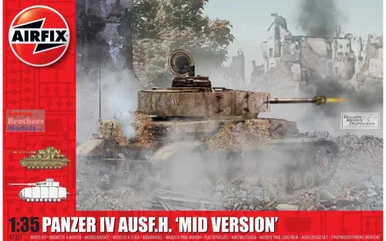 AFX01351 1:35 Airfix Panzer IV Ausf.H 'Mid Version'
