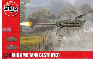 AFX01360 1:35 Airfix M10 GMC Tank Destroyer