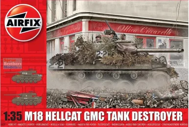 AFX01371 1:35 Airfix M18 Hellcat