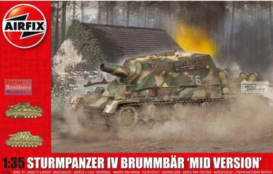 AFX01376 1:35 Airfix Sturmpanzer IV Brummbar Mid Version