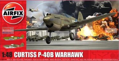 AFX05130A 1:48 Airfix Curtiss P-40B Warhawk