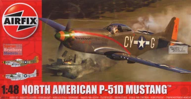 AFX05131A 1:48 Airfix North American P-51D Mustang