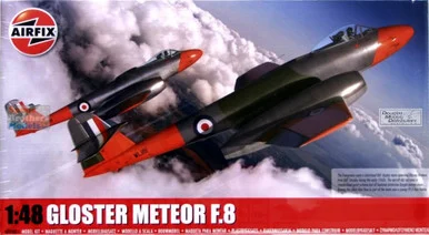 AFX09182A 1:48 Airfix Gloster Meteor F.8