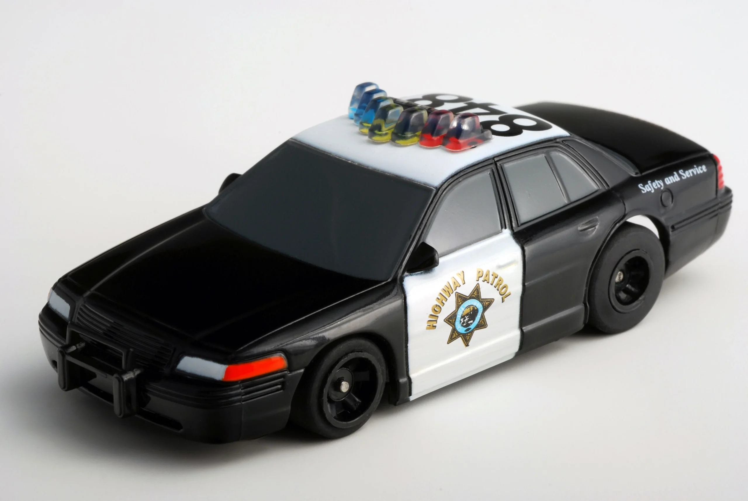 Highway Patrol #848, 1/64 Scale Slot Car - AFX Racing