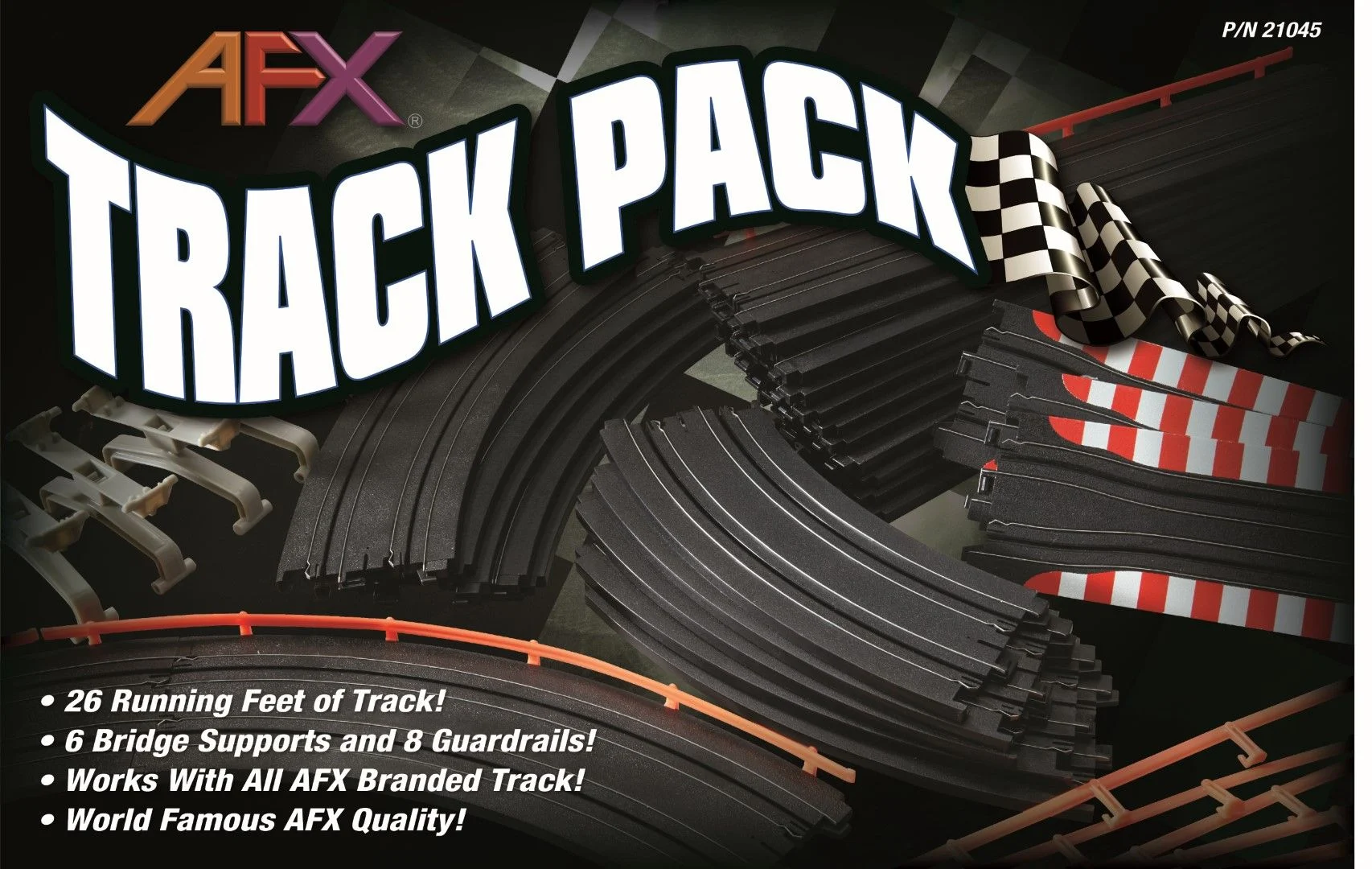 AFX Racing Track Pack 1/64 (HO) Scale