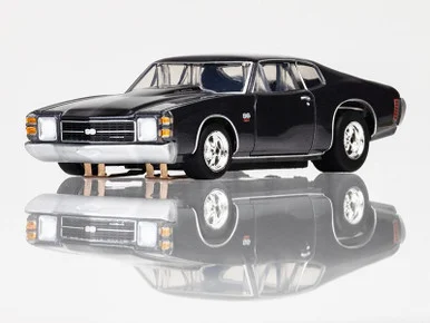 AFX Racing 22087 1972 Chevelle SS454 Slv/Blk
