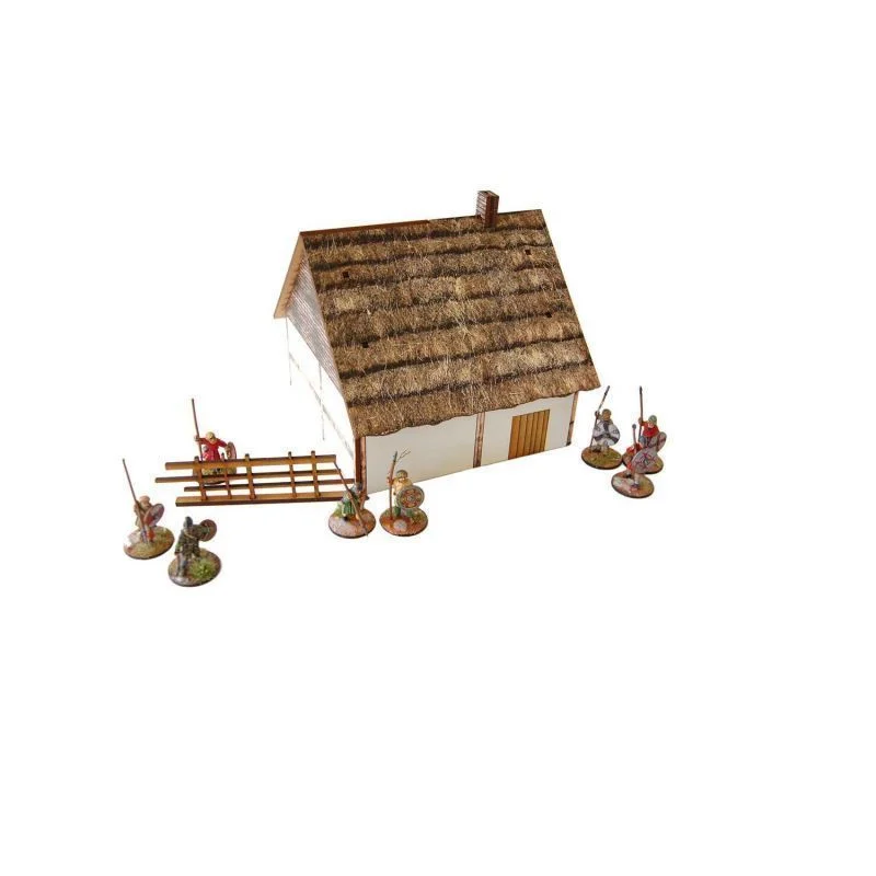 Age of SAGA Medieval Dwelling 28 mm Scale Miniature Game Scenery - Bandua Wargames
