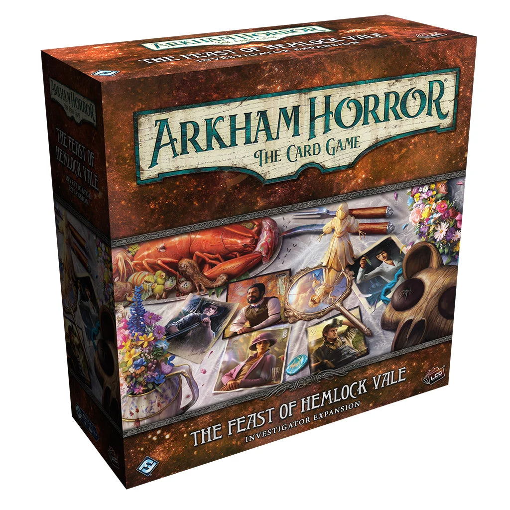 Arkham Horror The Card Game: The Feast of Hemlock Vale Investigator Expansion - Fantasy Flight Games