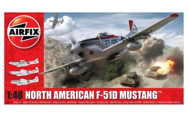1/48 Airfix F51D Mustang Fighter