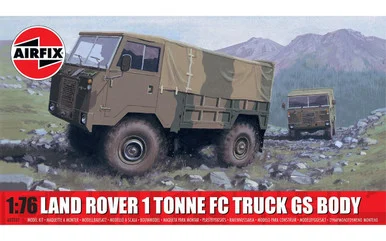 1/76 Airfix Land Rover 1 Tonne FC Truck G.S. Body Plastic Model Kit