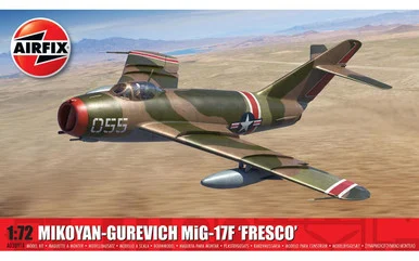 1/72 Airfix Mikoyan-Gurevich MiG-17F Fresco Plastic Model Kit