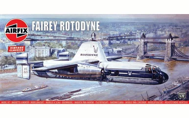 1/72 Airfix Fairey Rotodyne Plastic Model Kit
