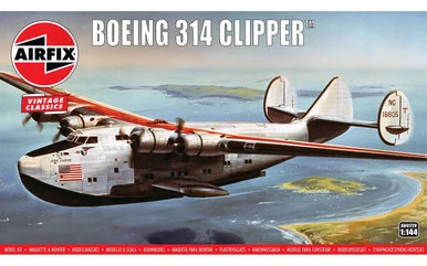 1/144 Airfix Boeing 314 Clipper Plastic Model Kit
