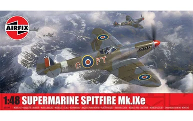 1/48 Airfix Supermarine Spitfire Mk.IXe Plastic Model Kit