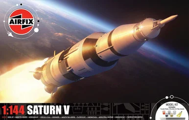 1/144 Airfix Saturn V Gift Set Plastic Model Kit