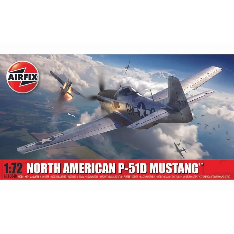 North American P-51D Mustang Model kit