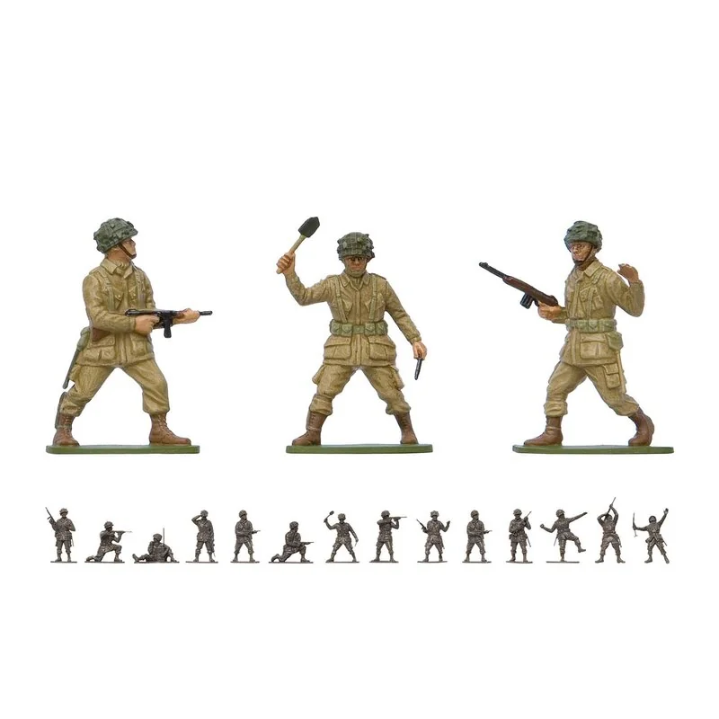 WWII U.S. Paratroops Figures - Airfix