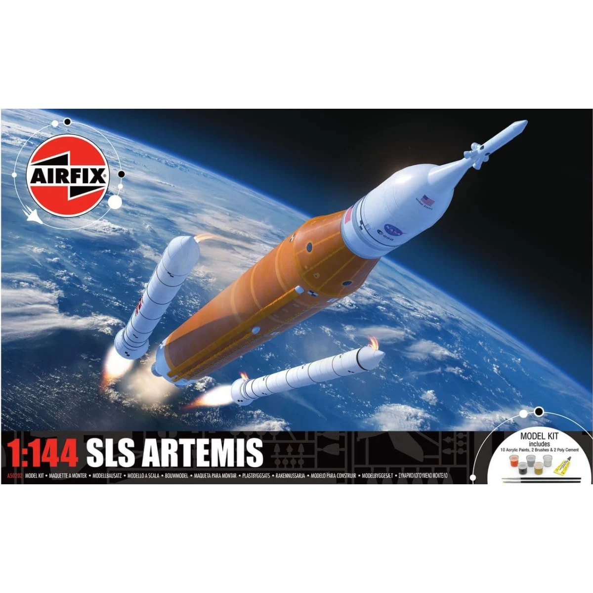 Airfix a50202 model sls artemis gift set 1/144
