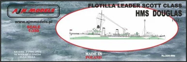 1/350 AJM Models Scale HMS Douglas - WW.2 fit
